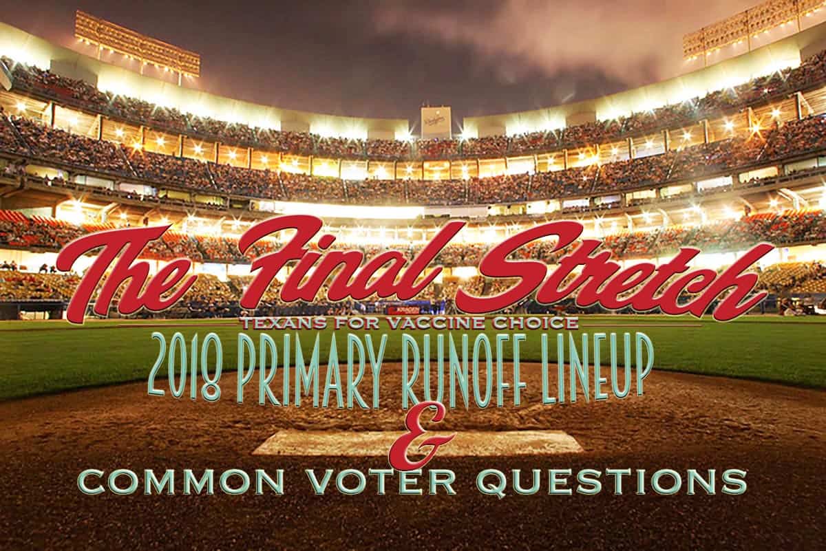 Common Voter Questions: 2018 Primary Runoff Edition