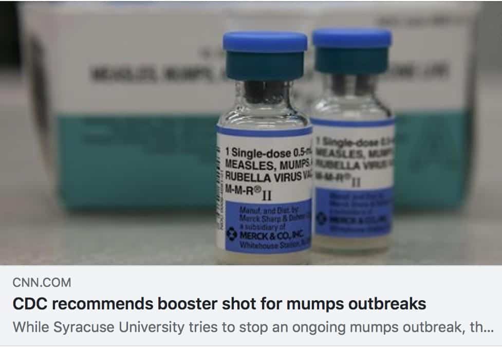 2017 – ACIP Votes to Recommend Third Dose of MMR During Mumps Outbreaks