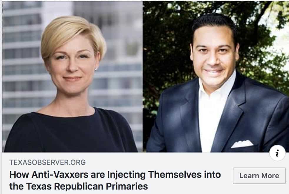 Texas Parents “Injecting” Themselves into Texas Politics