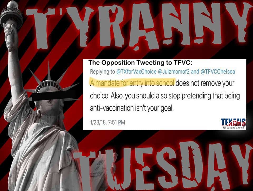 Tyranny Tuesday – The Agenda Is Revealed