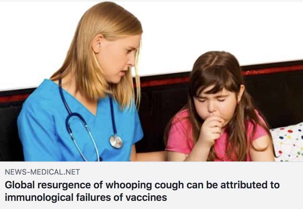 Resurgence of Whooping Cough Due to Vaccine Failure