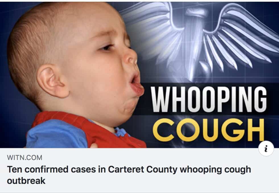 NC Whooping Cough Outbreak, 79 Cases All Fully Vaccinated