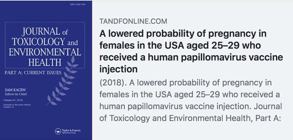 Gardasil & Infertility