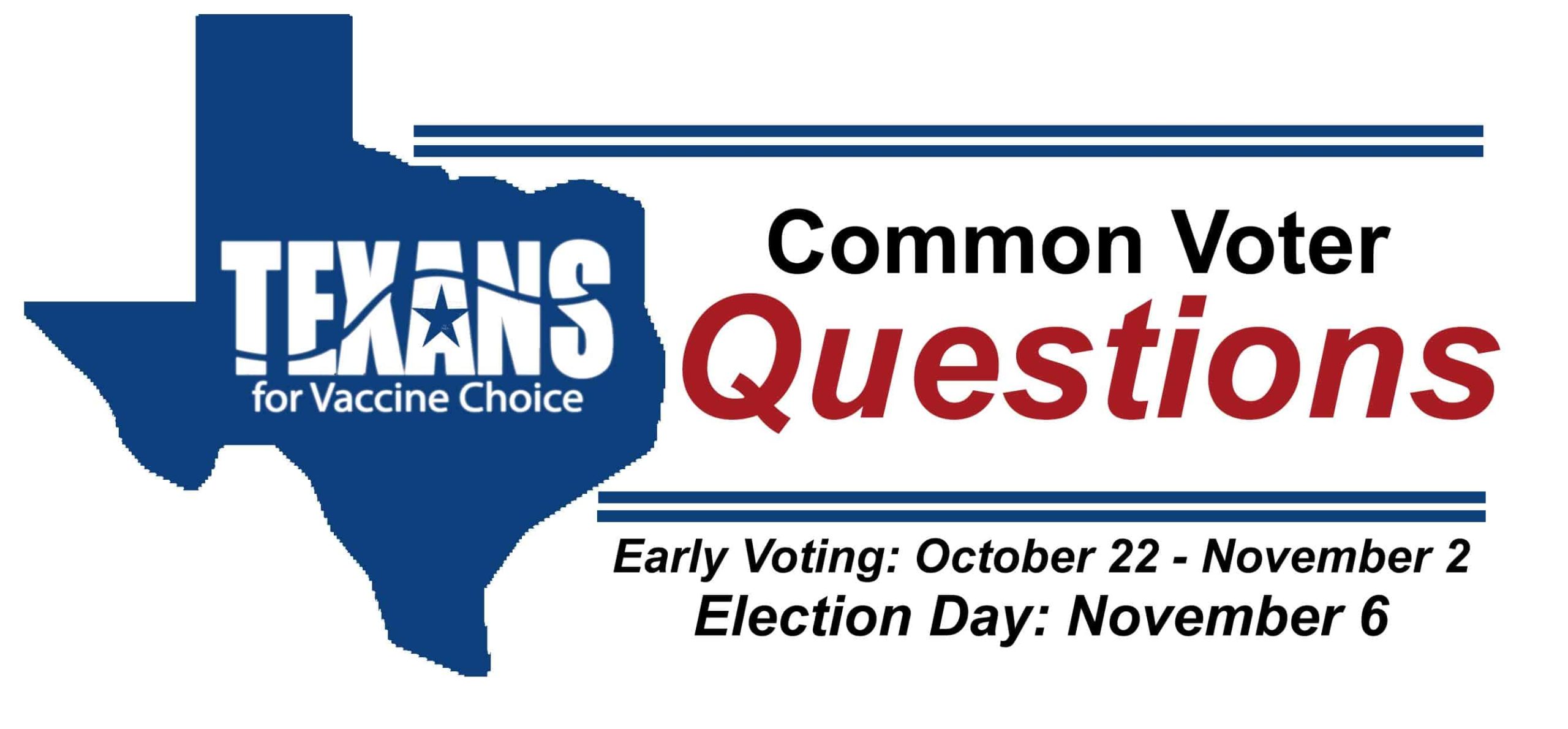 Common Voter Questions – General Election Edition