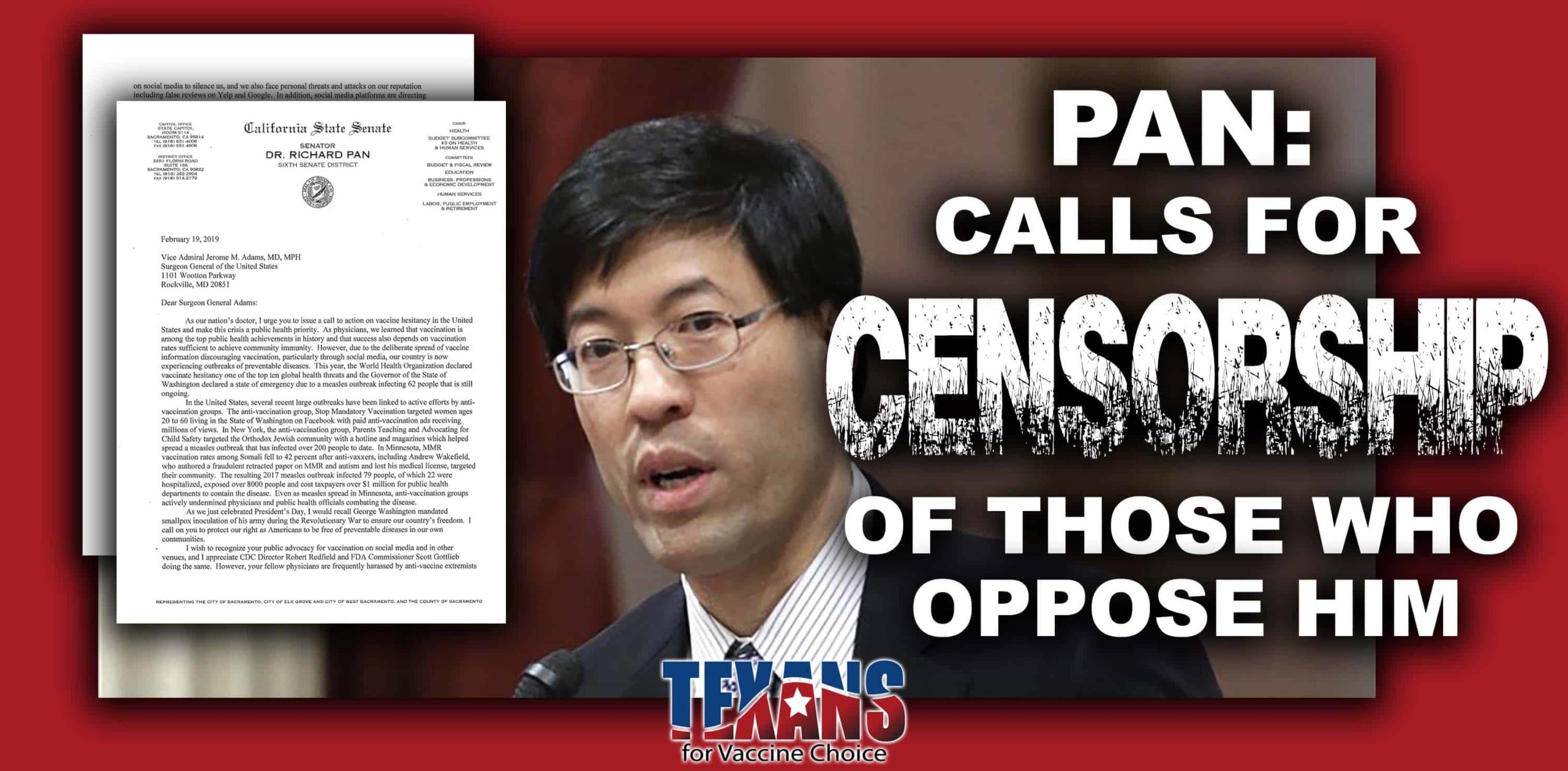 Pan Mischaracterizes History, Calls For Censorship