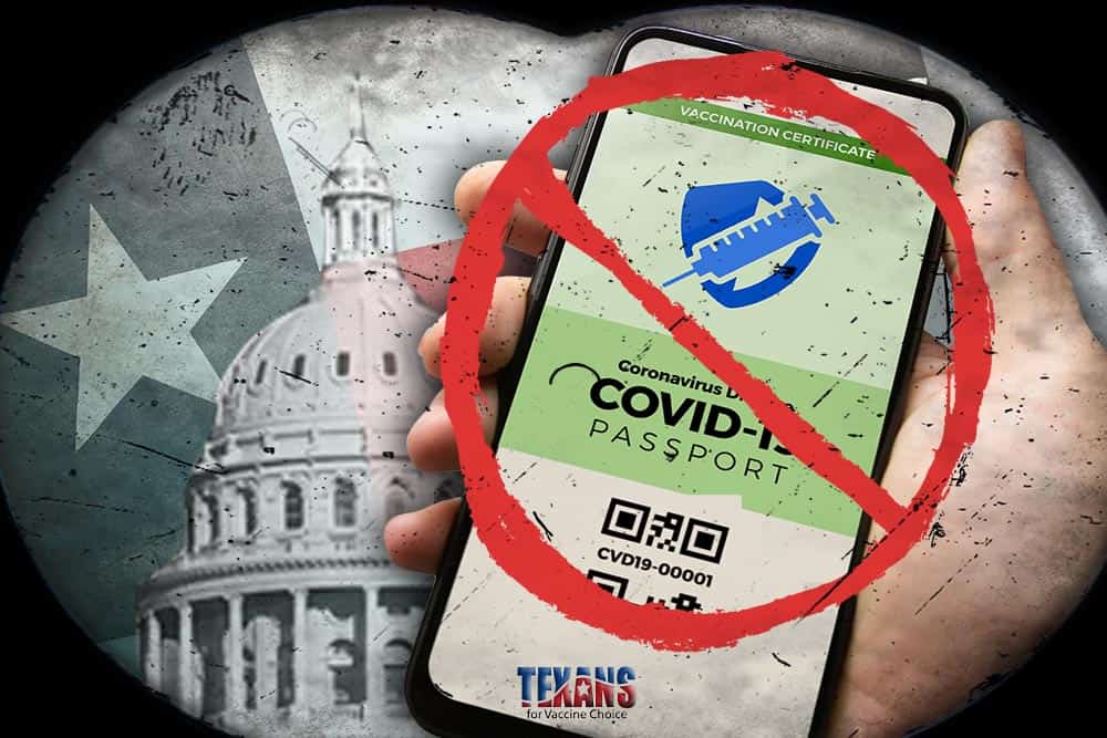 PETITION: NO VACCINE PASSPORTS IN TEXAS!