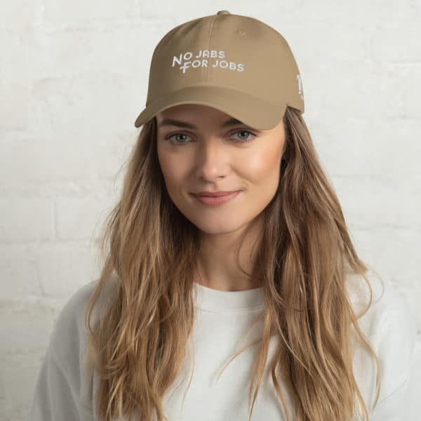 No Jabs for Jobs Hat (solid) - Image 3