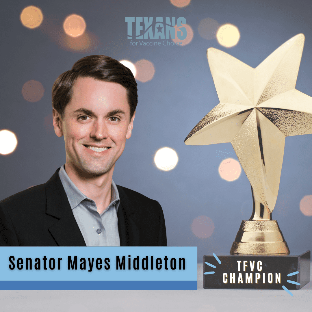 Medical Liberty Champion: Senator Mayes Middleton