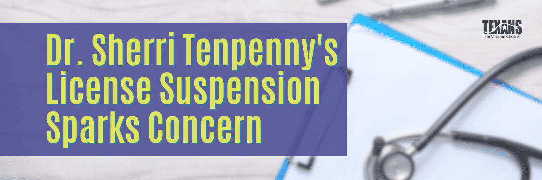 Dr. Sherri Tenpenny’s License Suspension Sparks Concern
