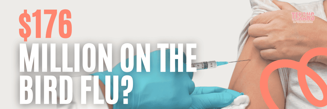$176 MILLION on the Bird Flu?